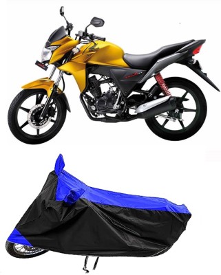 GROFATIK Two Wheeler Cover for Honda(CB Twister, Blue)