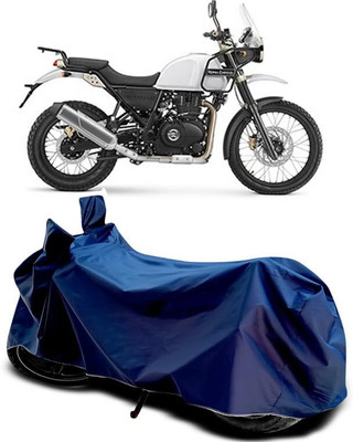 KEDIT Two Wheeler Cover for Royal Enfield(Himalayan, Blue)