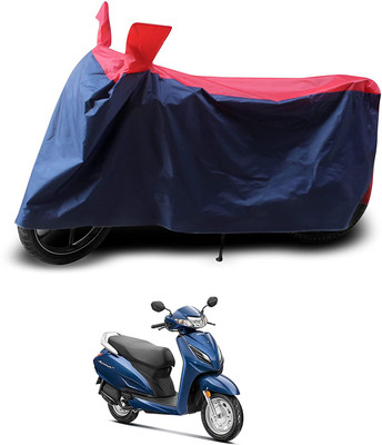 AASHTIK MART Two Wheeler Cover for Honda(Activa, Red, Blue)