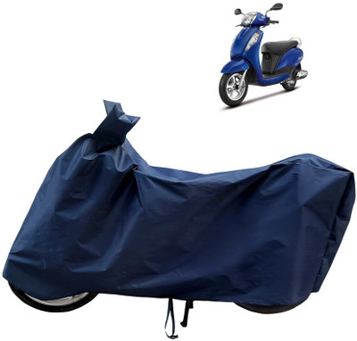 Horseyaart Waterproof Two Wheeler Cover for Suzuki(New Access 125, Blue)