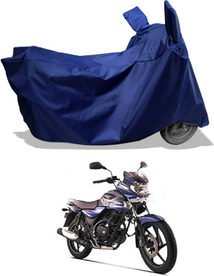 Amexride Two Wheeler Cover for Bajaj(Discover 135, Blue)