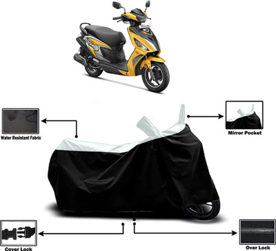 Amexride Two Wheeler Cover for Hero(Maestro Edge 125, White)