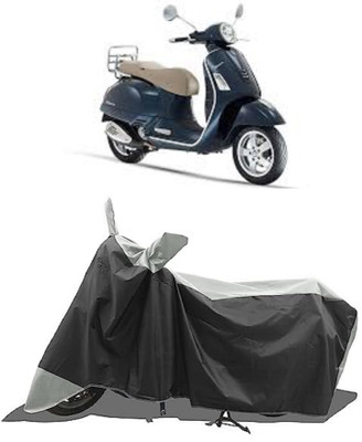 GROFATIK Two Wheeler Cover for Vespa(GTS 300 BS6, White)