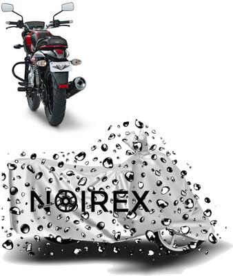 NOIREX Two Wheeler Cover for Bajaj(V12, Silver)