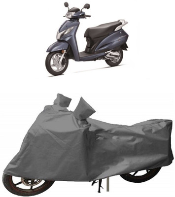 Varnwal E Commerce Waterproof Two Wheeler Cover for Honda(Activa 125, Grey)