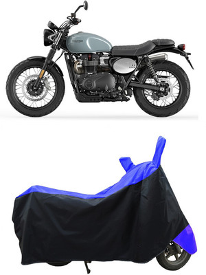 Coxtor Waterproof Two Wheeler Cover for Triumph(Street Scrambler BS6, Blue)