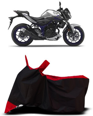 VESMEI Two Wheeler Cover for Yamaha(MT-03 BS6, Red)