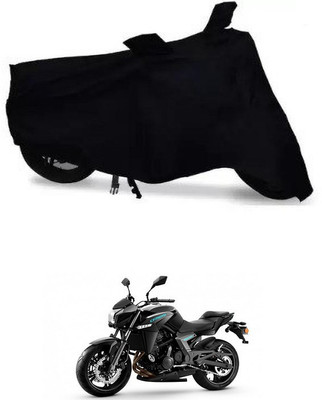APNEK Waterproof Two Wheeler Cover for CFMoto(650 NK BS6, Black)