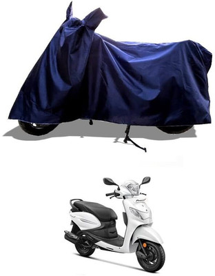 AASHTIK MART Two Wheeler Cover for Hero(MotoCorp Pleasure Plus, Blue)