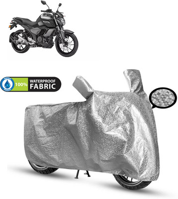 CODOKI Waterproof Two Wheeler Cover for Yamaha(FZ16, Silver)
