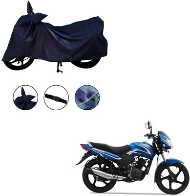DeepShakshi AUTOMOTIVE Waterproof Two Wheeler Cover for TVS(Star Sport, Blue)