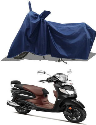 A G Enterprises Waterproof Two Wheeler Cover for Hero(Pleasure Plus, Blue)
