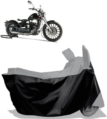 Amexride Two Wheeler Cover for Royal Enfield(Bobber 350, Multicolor)