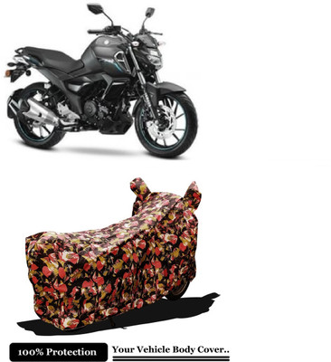 Amexride Two Wheeler Cover for Yamaha(FZ-Fi Version 3.0, Multicolor)