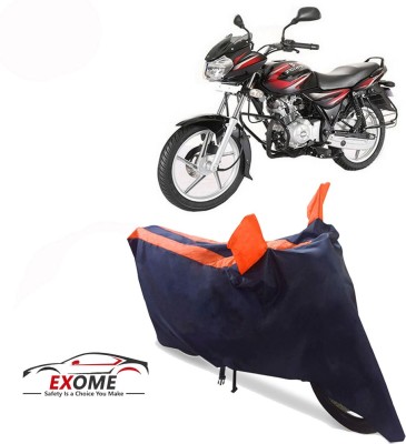 EXOME Two Wheeler Cover for Bajaj(Discover 100 DTS-i, Orange)