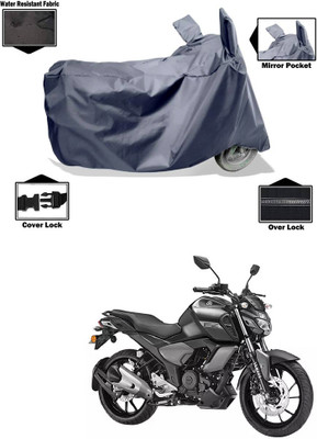 GOSHIV-car and bike accessories Waterproof Two Wheeler Cover for Yamaha(FZ16, Grey)