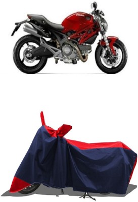 SUGASHRI Waterproof Two Wheeler Cover for Ducati(Monster 795, Red, Blue)