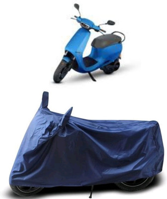 Mdstar Waterproof Two Wheeler Cover for Ola(Electric, Blue)