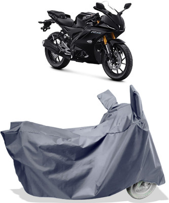 Amexride Two Wheeler Cover for Yamaha(R15, Grey)
