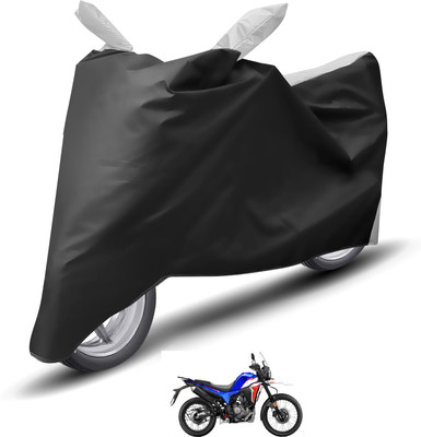 Caronix Waterproof Two Wheeler Cover for Hero(Xpulse 200T, Silver)