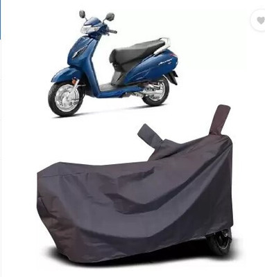 Tritika Waterproof Two Wheeler Cover for Honda(Activa 6G, Grey)