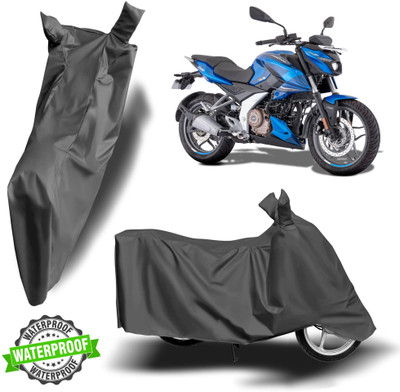 Autoinnovation Waterproof Two Wheeler Cover for Bajaj(Pulsar 250, Grey)