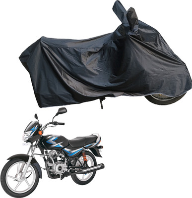 Motodreka Waterproof Two Wheeler Cover for Bajaj(CT 100, Black)