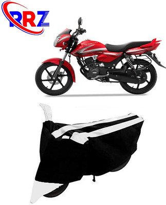 RRZ Waterproof Two Wheeler Cover for TVS(Pheonix, Black, White)