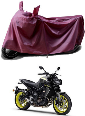 SMDP Waterproof Two Wheeler Cover for Yamaha(MT 09 BS6, Blue)