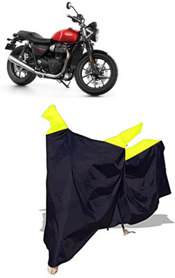 Amexride Two Wheeler Cover for Triumph(Street Twin BS6, Multicolor)