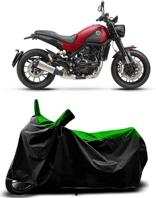 VESMEI Two Wheeler Cover for Benelli(Leoncino 800, Green)