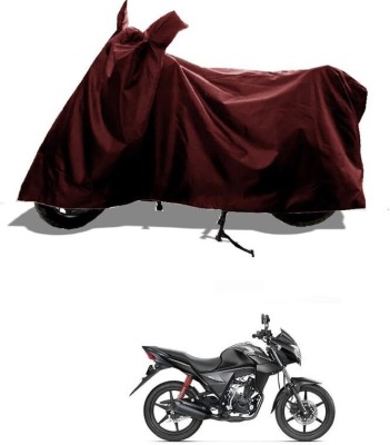 AASHTIK MART Two Wheeler Cover for Honda(CB Twister, Maroon)