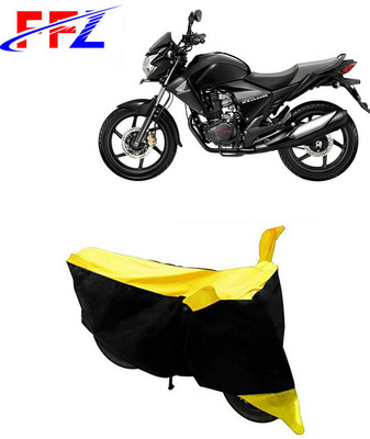 FFZ Waterproof Two Wheeler Cover for Honda(CBF150, Black, Yellow)