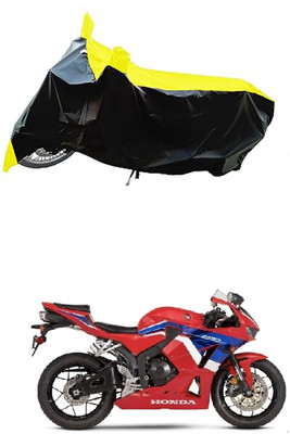 VESMEI Two Wheeler Cover for Honda(CBR 600 RR, Yellow)