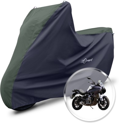 Neodrift Two Wheeler Cover for Benelli(TNT 600 GT, Green, Black)