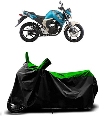 THE REAL ARV Waterproof Two Wheeler Cover for Yamaha(FZ-X, Green)