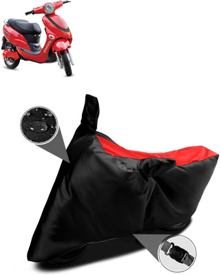 CODOKI Waterproof Two Wheeler Cover for Hero(Electric Photon BS6, Red)
