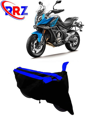 RRZ Waterproof Two Wheeler Cover for CFMoto(650MT, Black, Blue)