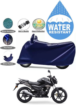 RONISH Waterproof Two Wheeler Cover for TVS(Raider, Blue)