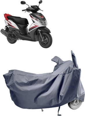 Amexride Two Wheeler Cover for Yamaha(Ray Z BS6, Grey)