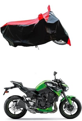 VESMEI Two Wheeler Cover for Kawasaki(Z900RS BS6, Red)