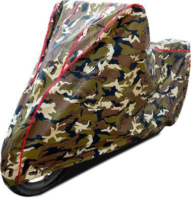 GOSHIV-car and bike accessories Waterproof Two Wheeler Cover for Royal Enfield(Bullet 350, Yellow)