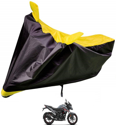 Auto Hub Two Wheeler Cover for Honda(X-Blade, Yellow)