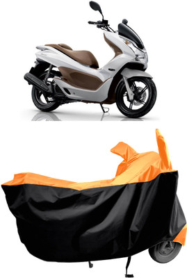 Amexride Two Wheeler Cover for Honda(PCX 125, Multicolor)