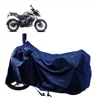 Tritika Waterproof Two Wheeler Cover for Bajaj(Pulsar 125, Blue)