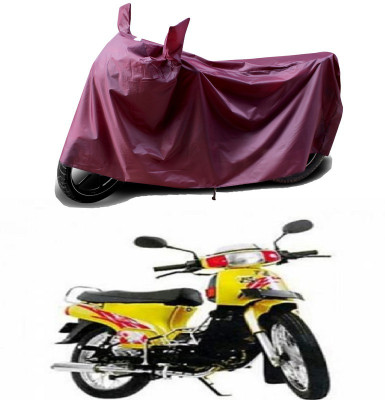 THE REAL ARV Waterproof Two Wheeler Cover for Kinetic(K4, Maroon)