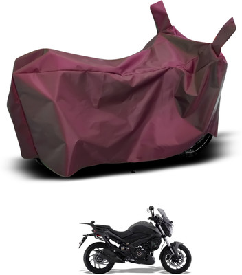 CODOKI Waterproof Two Wheeler Cover for Bajaj(Dominar 400, Maroon)
