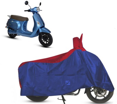 EGAL Waterproof Two Wheeler Cover for Universal For Bike(BS6, Red)