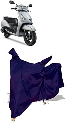 Amexride Two Wheeler Cover for TVS(Jupiter Grande BS6, Blue)