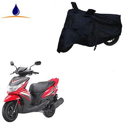 Mdstar Waterproof Two Wheeler Cover for Yamaha(Ray, Black)